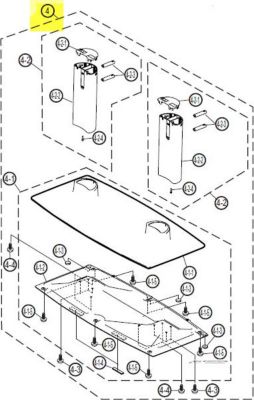 Kit de réparation SHARP pied complet assemble