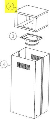 Pièce détachée ROBLIN cheminee sortie