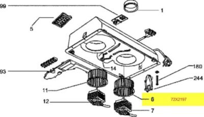 Hélice FAGOR turbine droite anti-horaire
