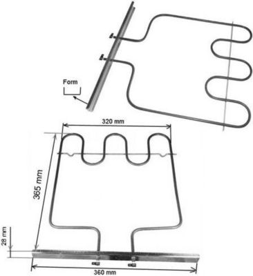 Résistance INDESIT RESISTANCE SOLE - C00016435