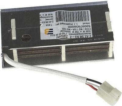 Résistance ZANUSSI resistance seche linge 1630 w + 750 w Résistance ZANUSSI resistance seche linge 1630 w + 750 w