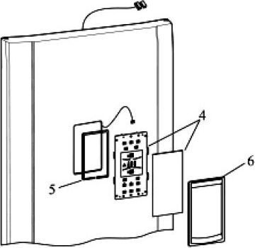 Carte ARISTON module assembly display mid black rep 4