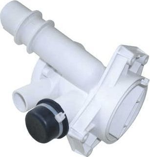 Pièce détachée CANDY CORPS DE POMPE + BOUCHON FILTRE