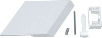 Poignée de porte FAR poignee blanche + crochet + axe + ressor