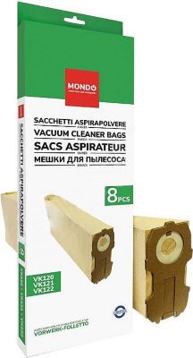 Kit de réparation VORWERK sachet de 8 sacs aspirateur vk118 vk122