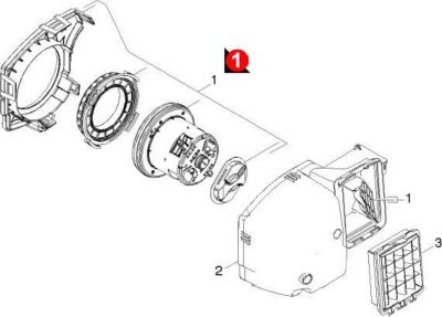 Kit de réparation KARCHER moteur