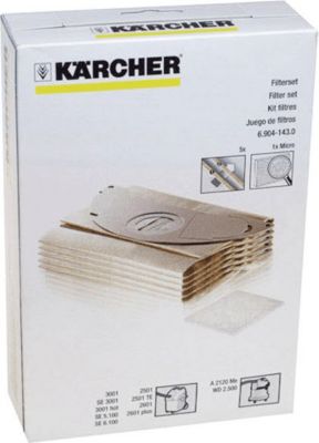 Kit de réparation KARCHER sacs aspirateur (x5)