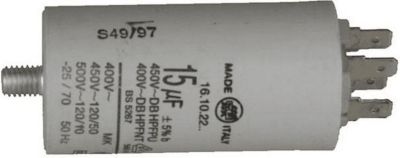 Condensateur DIVERS condensateur permanent 15 μf 450 v Condensateur DIVERS condensateur permanent 15 μf 450 v