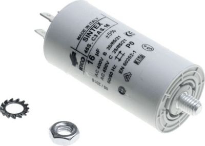 Condensateur DIVERS CONDENSATEUR PERMANENT 16 ΜF 450 V Condensateur DIVERS CONDENSATEUR PERMANENT 16 ΜF 450 V