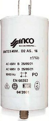Condensateur DIVERS CONDENSATEUR DE DEMARRAGE 4 ΜF 450V...