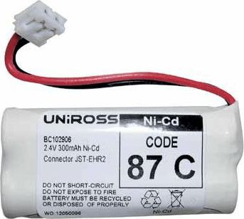 Kit de remplacement DIVERS accumulateur type 2 x aaa 2.4 v 300 mah