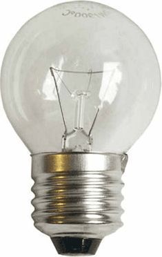 Lampe DIVERS ampoule 40 w 230 v e27