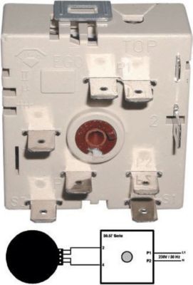 Pièce détachée DIVERS DOSEUR D ENERGIE EGO 230V AXE 22MM...