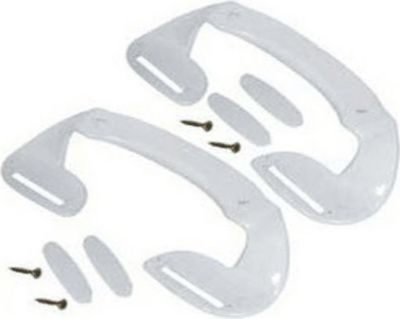 Poignée de porte DIVERS kit de 2 poignees universelles long 185