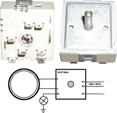 Thermostat DIVERS doseur d energie gauche 13a-230v Thermostat DIVERS doseur d energie gauche 13a-230v