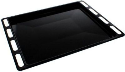 Plaque HOTPOINT LECHE-FRITES EMAILLEE NOIRE PYRO 446X358