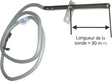 Pièce détachée SCHOLTES SONDE DE TEMPERATURE CTN LONG 90 M/M POU Pièce détachée SCHOLTES SONDE DE TEMPERATURE CTN LONG 90 M/M POU