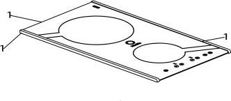 Pièce détachée SCHOLTES plan de travail 2i ar30 basic scholtes