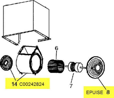 Support ARISTON convoyeur