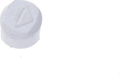 Bouton HOOVER touche marche arret ronde et blanche Bouton HOOVER touche marche arret ronde et blanche