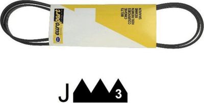 Courroie SIDEX COURROIE 1810 J3 POLY V - 64060065