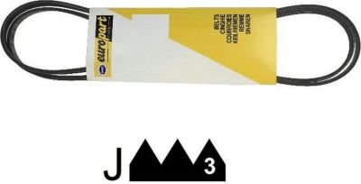 Courroie SIDEX COURROIE 1810 J3 POLY V - 64060065 Courroie SIDEX COURROIE 1810 J3 POLY V - 64060065