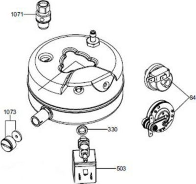 Pièce détachée HOOVER SOUPAPE DE SECURITE REP 1071 POUR PETIT