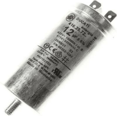 Condensateur DIVERS condensateur permanent 12 mf 450 v Condensateur DIVERS condensateur permanent 12 mf 450 v