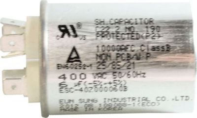 Pièce détachée LG condensateur permanent 6 mf 400 v Pièce détachée LG condensateur permanent 6 mf 400 v