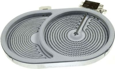 Plaque DIVERS plaque halogene avec thermostat 170x265m