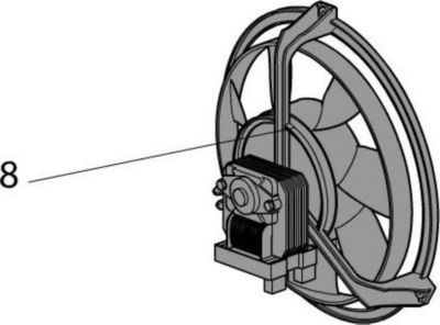 Kit de réparation DELONGHI moteur ventilateur