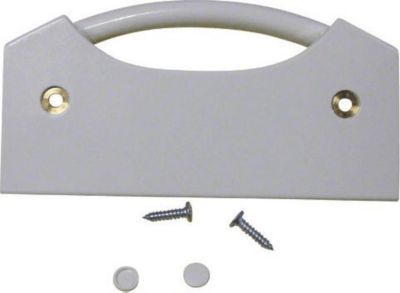 Poignées LIEBHERR POIGNEE BLANCHE AVEC ENJOLIVEUR POUR REF