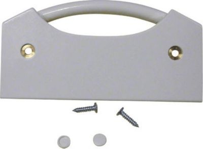 Poignées LIEBHERR POIGNEE BLANCHE AVEC ENJOLIVEUR POUR REF Poignées LIEBHERR POIGNEE BLANCHE AVEC ENJOLIVEUR POUR REF