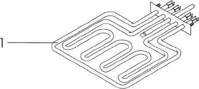 Résistance KUPPERSBUSCH resistance grill