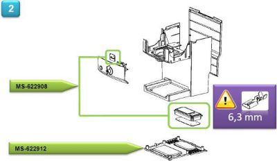 Kit de réparation KRUPS socle
