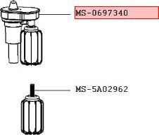 Kit de réparation KRUPS batteur complet Kit de réparation KRUPS batteur complet