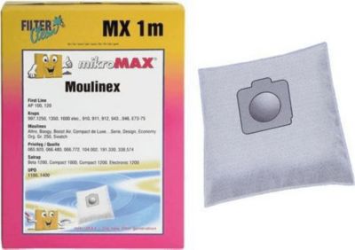 Kit de réparation MOULINEX sachet de sacs moulinex