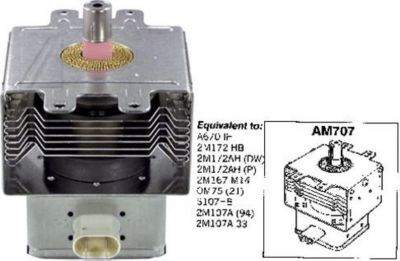Magnetron DAEWOO MAGNETRON AM707 4.0KV 850 W - 362103 Magnetron DAEWOO MAGNETRON AM707 4.0KV 850 W - 362103