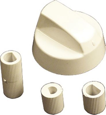 Bouton DIVERS bouton blanc universel axe court dia 6 m