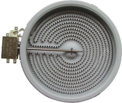 Cache plaque DIVERS foyer halolight 1800w-230v 1058111004