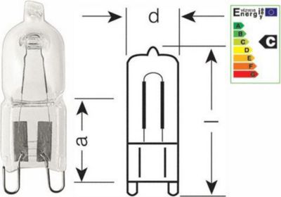 Kit de remplacement DIVERS lampes g9 dichroiques halopar