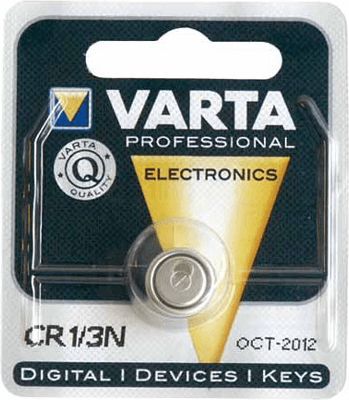 Kit de remplacement VARTA pile lithium 170 mah 3.0 v photo cr13n