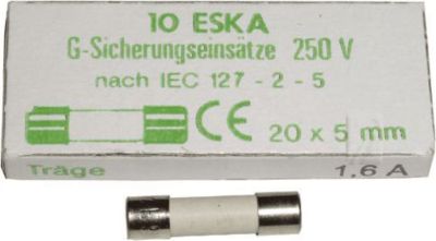 Diode et fusible DIVERS fusible 5x20x1.6a