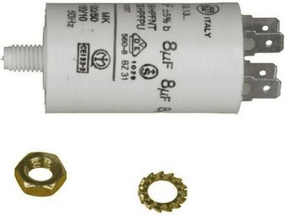 Condensateur DIVERS CONDENSATEUR PERMANENT 8 ΜF 450V...