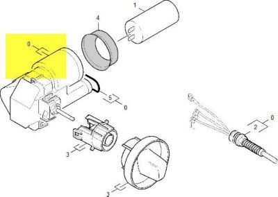 Pièce détachée KARCHER INTERRUPTEUR COMPLET POUR NETTOYEUR HAUT