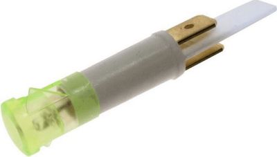 Ampoule DIVERS voyant vert ø 9mm 2 cosses sans cable
