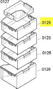 Tiroir BOSCH tiroir congelation