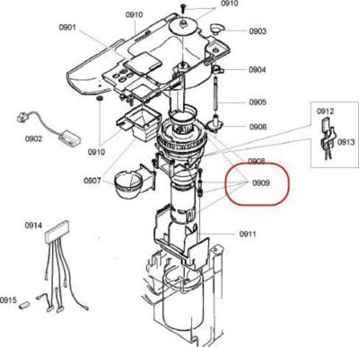 Kit de réparation SIEMENS faisceau de cablage repere 0914