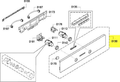 Bandeau SIEMENS bandeau de commande Bandeau SIEMENS bandeau de commande