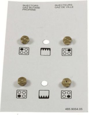 Bruleur BEKO sachet injecteurs gaz butane